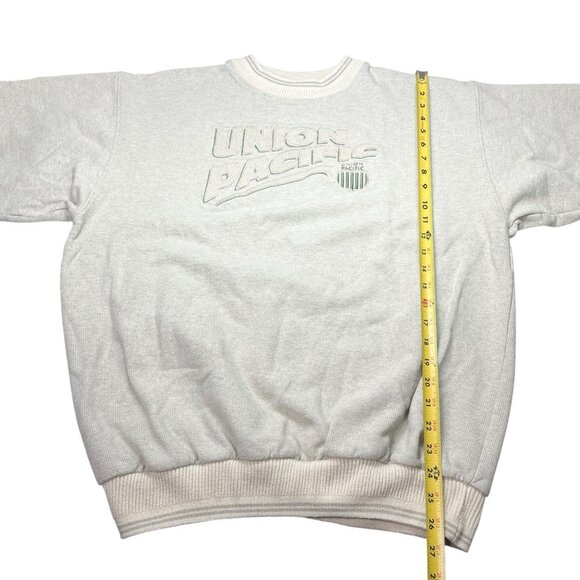 Vintage Union Pacific Unisex Embroidered Sweatshirt Diport USA Size XL - Picture 8 of 8